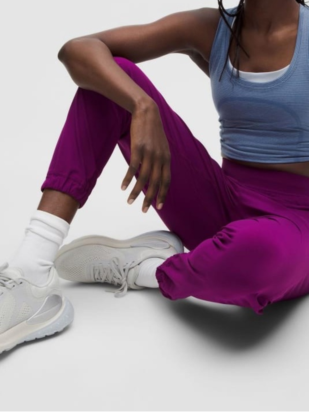 lululemon athletica Adapted State Magenta Track Joggers
